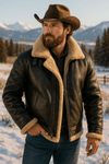 Tyler Original RAF Sheepskin Bomber Jacket